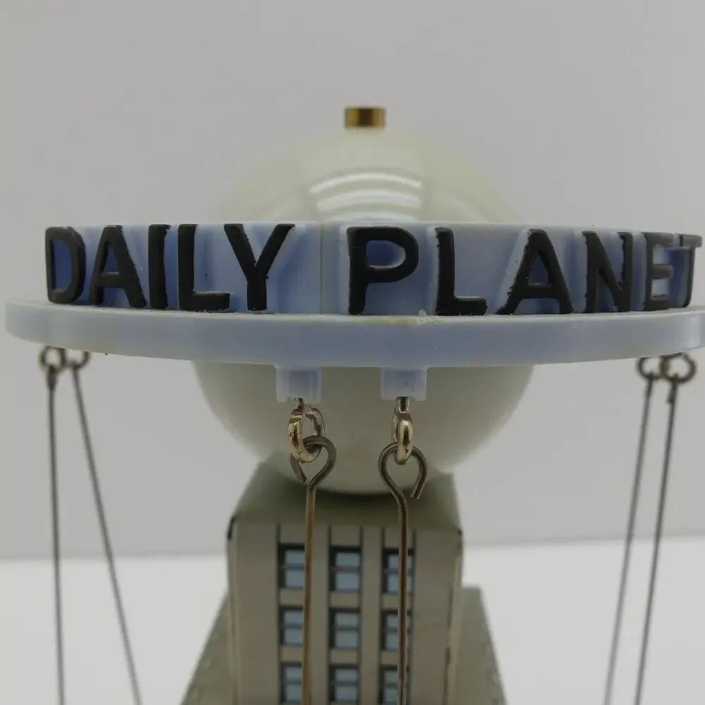 Superman Classic Tin Carousel Toy Schylling 2001 Krypto Streaky Supergirl
